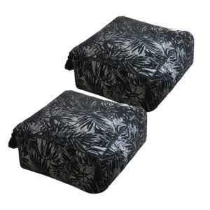 SOGA 2X 50cm Premium Polyester Fiber Cushion with EPP Particle Insert for Enhanced Comfort Pouffe634X2 AU DEPOT - AU DEPOT