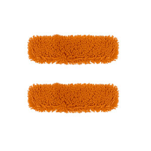 SOGA 2X 50x12 Orange Microfiber Flat Mop Floor Cleaning Pads Rotating Dust Remover, Home & Garden, Cleaning, Mops & Buckets, , ,  - AU DEPOT 1