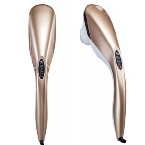 SOGA 2X 6 Heads Portable Handheld Massager Soothing Stimulate Blood Flow Shoulder Gold, health & beauty, personal care, massagers, , ,  - AU DEPOT 2