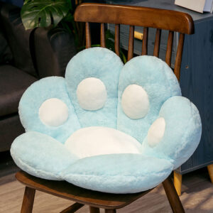 SOGA 2X 70cm Mint Blue Paw Shape Cushion Warm Lazy Sofa Decorative Pillow Backseat Plush Mat Home Decor, Furniture, Living Room Furniture, Occasional Chairs, , ,  - AU DEPOT 2