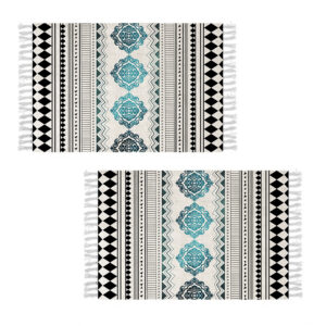 SOGA 2X 90cm Boho Bathroom Rug Vintage Kitchen Area Runner Rugs Home Decor Shaggy Rugs CarpetFLSA49X2 AU DEPOT Shaggy Rugs - AU DEPOT