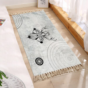 SOGA 2X 90cm Woven Minimalist Bedroom Area Rug Carpet, Home Decor, Home & Living, Home Decor, Rugs, Shaggy Rugs, ,  - AU DEPOT 2