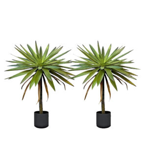 SOGA 2X 90cm Yucca Tree Giant Palm Lily Living Room Artificial Plant Home Accent Decor APlantFHDJL901X2 AU DEPOT - AU DEPOT