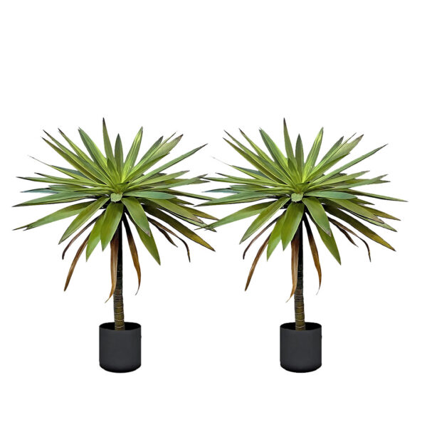 SOGA 2X 90cm Yucca Tree Giant Palm Lily Living Room Artificial Plant Home Accent Decor, Home & Living, Home Decor, Artificial Plants, , ,  - AU DEPOT 1