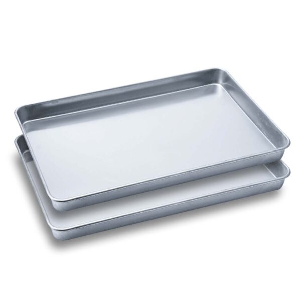 SOGA 2X Aluminium Oven Baking Pan Cooking Tray for Baker Gastronorm 60*40*5cm, Home & Living, Kitchen & Dining, Bakeware, Baking Trays, ,  - AU DEPOT 1