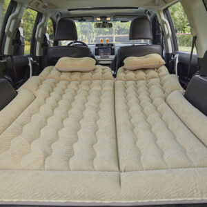 SOGA 2X Beige Inflatable Car Boot Mattress Portable Camping Air Bed Travel Sleeping Essentials, Garden, Tools & Hardware, Automotive Parts & Accessories, Accessories & Car Care, Interior Accessories, ,  - AU DEPOT 2