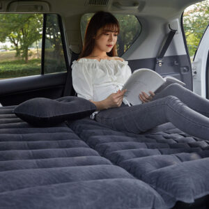 SOGA 2X Black Inflatable Car Boot Mattress Portable Camping Air Bed Travel Sleeping Essentials, Garden, Tools & Hardware, Automotive Parts & Accessories, Accessories & Car Care, Interior Accessories, ,  - AU DEPOT 2