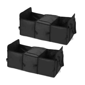 SOGA 2X Car Portable Storage Box Waterproof Oxford Cloth Multifunction Organizer Black, Garden, Tools & Hardware, Automotive Parts & Accessories, Accessories & Car Care, Interior Accessories, ,  - AU DEPOT 1