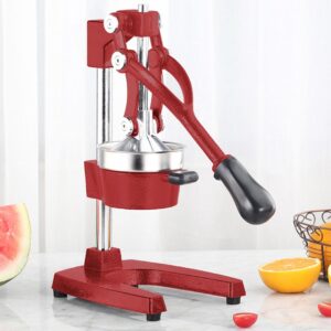 SOGA 2X Commercial Manual Juicer Hand Press Juice Extractor Squeezer Orange Citrus Red, electronics & appliances, appliances, small kitchen appliances, coffee machines & beverages, juicers,  - AU DEPOT 2