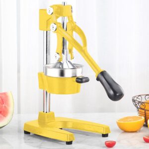 SOGA 2X Commercial Manual Juicer Hand Press Juice Extractor Squeezer Orange Citrus Yellow, electronics & appliances, appliances, small kitchen appliances, coffee machines & beverages, juicers,  - AU DEPOT 2