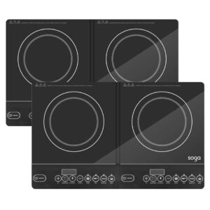 SOGA 2X Cooktop Portable Induction LED Electric Double Duo Hot Plate Burners Cooktop Stove cooktops ElectricCooktopDoubleX2 AU DEPOT cooktops - AU DEPOT