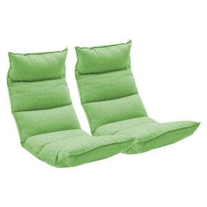 SOGA 2X Foldable Tatami Floor Sofa Bed Meditation Lounge Chair Recliner Lazy Couch Green, Furniture, Living Room Furniture, Occasional Chairs, , ,  - AU DEPOT 1