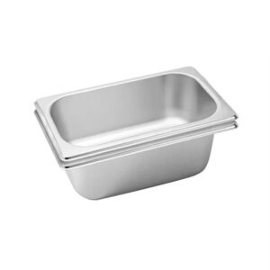 SOGA 2X Gastronorm GN Pan Full Size 13 GN Pan 10cm Deep Stainless Steel Tray Baking Trays GastronormPans5416X2 AU DEPOT Baking Trays - AU DEPOT