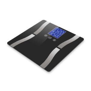 SOGA 2X Glass LCD Digital Body Fat Scale Bathroom Electronic Gym Water Weighing Scales Black/Blue, home & living, bathroom, bathroom accessories, bathroom scales, ,  - AU DEPOT 2