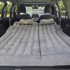 SOGA 2X Grey Inflatable Car Boot Mattress Portable Camping Air Bed Travel Sleeping Essentials, Garden, Tools & Hardware, Automotive Parts & Accessories, Accessories & Car Care, Interior Accessories, ,  - AU DEPOT 2