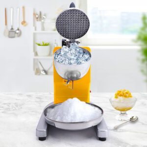 SOGA 2X Ice Shaver Electric Stainless Steel Ice Crusher Slicer Machine Commercial Yellow, Electronics & Appliances, Appliances, Small Kitchen Appliances, Specialty Appliances, Ice Maker,  - AU DEPOT 2