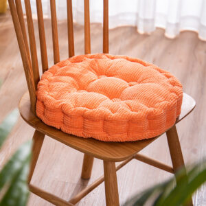 SOGA 2X Orange Round Cushion Soft Leaning Plush Backrest Throw Seat Pillow Home Office Decor, Furniture, Living Room Furniture, Occasional Chairs, , ,  - AU DEPOT 2