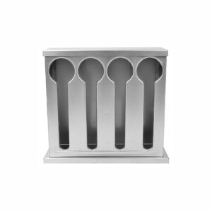 SOGA 2X Stainless Steel Buffet Restaurant Spoon Utensil Holder Storage Rack 4 Holes, Home & Living, Kitchen & Dining, Tableware, Cutlery, ,  - AU DEPOT 2