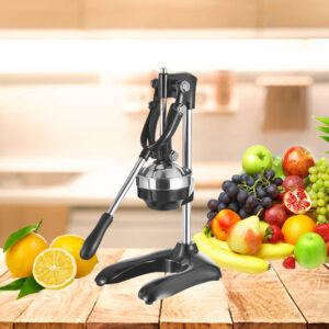 SOGA 2X Stainless Steel Manual Juicer Hand Press Juice Extractor Squeezer Lemon Orange Citrus Black, electronics & appliances, appliances, small kitchen appliances, coffee machines & beverages, juicers,  - AU DEPOT 2