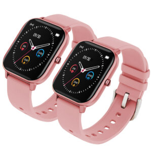 SOGA 2X Waterproof Fitness Smart Wrist Watch Heart Rate Monitor Tracker P8 Pink, Electronics & Appliances, Wearable Technology, Watches, , ,  - AU DEPOT 1