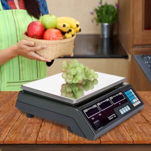 SOGA 2x Digital Commercial Kitchen Scales Shop Electronic Weight Scale Food 40kg/5g, home & living, kitchen & dining, kitchen tools & utensils, kitchen scales, ,  - AU DEPOT 2