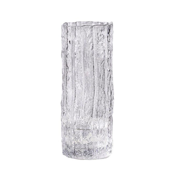 SOGA 30.5cm Handcrafted Clear Glass Vase, Classic Design for Home Decor, Home & Living, Home Decor, Vases, , ,  - AU DEPOT 1