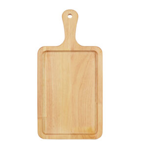 SOGA 30cm Rectangle Premium Wooden Oak Food Serving Tray Charcuterie Board Paddle Home Decor Servingware Platter WodA024 AU DEPOT Servingware Platter - AU DEPOT