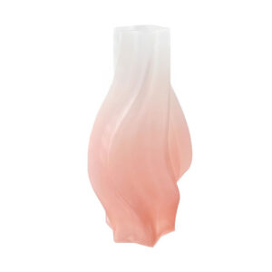 SOGA 32cm Pink Glass Vase Art Blown Hand Flower Tall Vintage Art Vases, Home & Living, Home Decor, Vases, , ,  - AU DEPOT 1