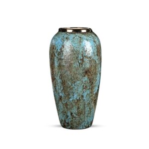 SOGA 35x17cm Light Blue Large Ceramic Flower Vase Elegant Living Room Home Decor, Home & Living, Home Decor, Vases, , ,  - AU DEPOT 1