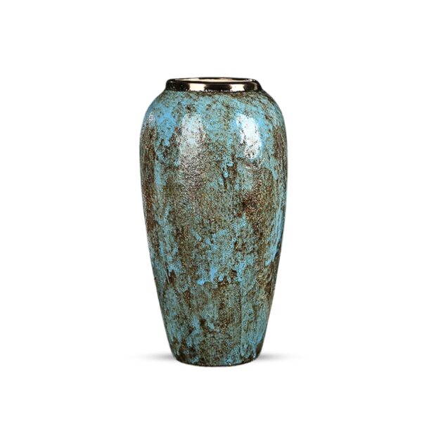 SOGA 35x17cm Light Blue Large Ceramic Flower Vase Elegant Living Room Home Decor, Home & Living, Home Decor, Vases, , ,  - AU DEPOT 1