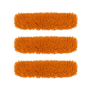 SOGA 3X 60x12 Orange Microfiber Flat Mop Floor Cleaning Pads Rotating Dust Remover, Home & Garden, Cleaning, Mops & Buckets, , ,  - AU DEPOT 1