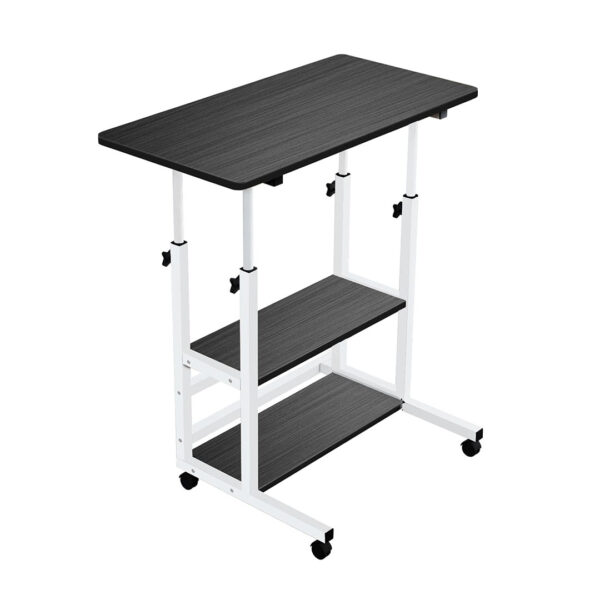 SOGA 40x80cm Black Bedside Table Movable Bedroom Desk Student Computer Table, Furniture, Living Room Furniture, Tables, , ,  - AU DEPOT 1