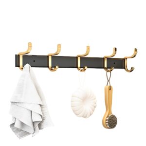 SOGA 41cm Wall Mounted Towel Rack Space-Saving Hanger Organiser with Durable Hooks, Home, Bathroom, Bathroom Accessories, Bathroom Storage, ,  - AU DEPOT 1