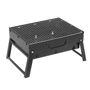SOGA 43cm Portable Folding Thick Box-type Charcoal Grill for Outdoor BBQ Camping, Sports & Outdoors, Camping & Hiking, Gas & Fuel Appliances, Portable Stoves, ,  - AU DEPOT 1
