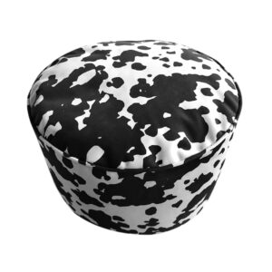 SOGA 48x35cm Round Soft Pouffe Seat Cushion Elegant Home Accent D?cor Stylish Footstool, Furniture, Living Room Furniture, Occasional Chairs, , ,  - AU DEPOT 1