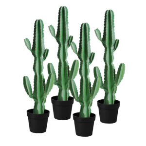 SOGA 4X 105cm Green Artificial Indoor Cactus Tree Fake Plant Simulation Decorative 6 Heads APlantFLT1056X4 AU DEPOT - AU DEPOT