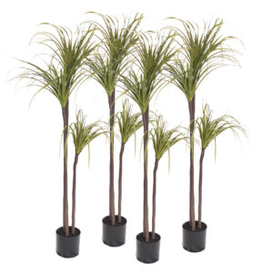 SOGA 4X 145cm Artificial Dracaena Plant Fake Potted, Simulation Tree Fake Plant Home Decor, Home & Living, Home Decor, Artificial Plants, , ,  - AU DEPOT 1