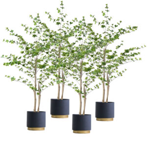 SOGA 4X 150cm Green Artificial Indoor Watercress Tree Fake Plant Simulation Decorative APlantFHSC1503X4 AU DEPOT - AU DEPOT