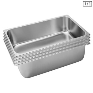 SOGA 4X Gastronorm GN Pan Full Size 1/1 GN Pan 20cm Deep Stainless Steel Tray, Home & Living, Kitchen & Dining, Bakeware, Baking Trays, ,  - AU DEPOT 1