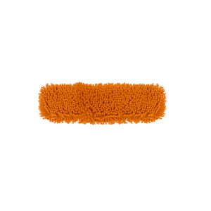 SOGA 50x12 Orange Microfiber Flat Mop Floor Cleaning Pads Rotating Dust Remover MopHead50cm AU DEPOT - AU DEPOT