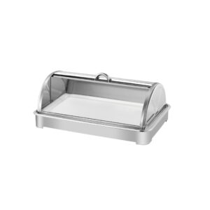 SOGA 59x38.5cm Silver Color Ceramic Serving Bowl Chafing Dish for Kitchen Essential ChafingDish6V13 AU DEPOT - AU DEPOT