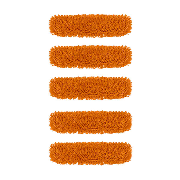 SOGA 5X 60x12 Orange Microfiber Flat Mop Floor Cleaning Pads Rotating Dust Remover, Home & Garden, Cleaning, Mops & Buckets, , ,  - AU DEPOT 1