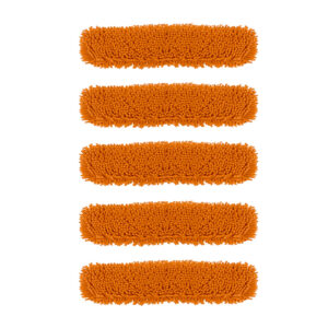 SOGA 5X 80x12 Orange Microfiber Flat Mop Floor Cleaning Pads Rotating Dust Remover, Home & Garden, Cleaning, Mops & Buckets, , ,  - AU DEPOT 1