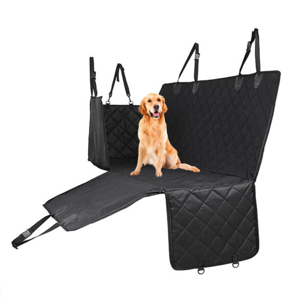 SOGA 600D Oxford Cloth Waterproof Dog Car Cover Back Seat Protector Hammock Non-Slip Pet Mat Black, Pet Supplies, Dogs, Carriers & Travel Products, , ,  - AU DEPOT 1