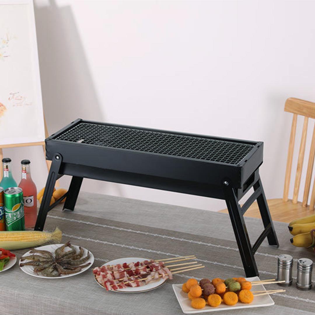 SOGA 60cm Portable Folding Thick Box-type Charcoal Grill for Outdoor BBQ Camping, Sports & Outdoors, Camping & Hiking, Gas & Fuel Appliances, Portable Stoves, ,  - AU DEPOT 2
