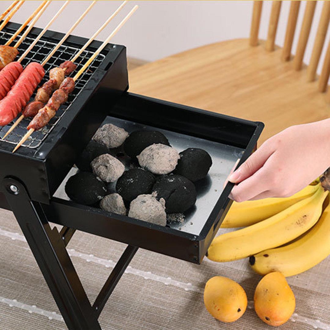 SOGA 60cm Portable Folding Thick Box-type Charcoal Grill for Outdoor BBQ Camping, Sports & Outdoors, Camping & Hiking, Gas & Fuel Appliances, Portable Stoves, ,  - AU DEPOT 3