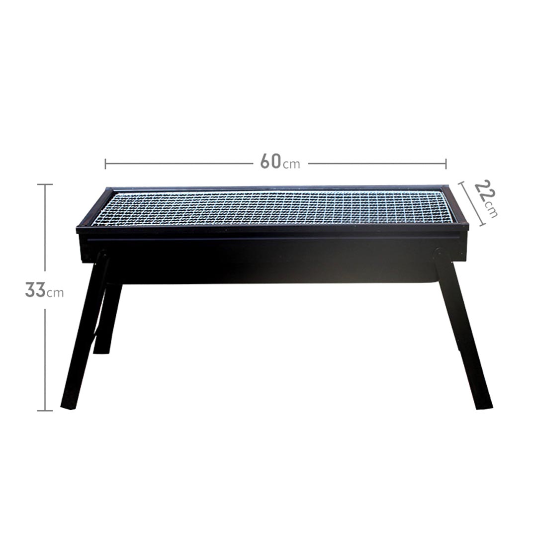 SOGA 60cm Portable Folding Thick Box-type Charcoal Grill for Outdoor BBQ Camping, Sports & Outdoors, Camping & Hiking, Gas & Fuel Appliances, Portable Stoves, ,  - AU DEPOT 6