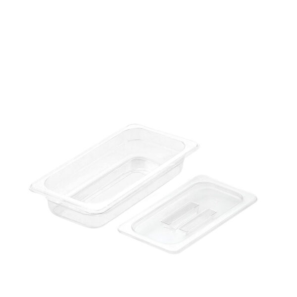 SOGA 65mm Clear Gastronorm GN Pan 1/3 Food Tray Storage with Lid, Home & Living, Kitchen & Dining, Bakeware, Baking Trays, ,  - AU DEPOT 1