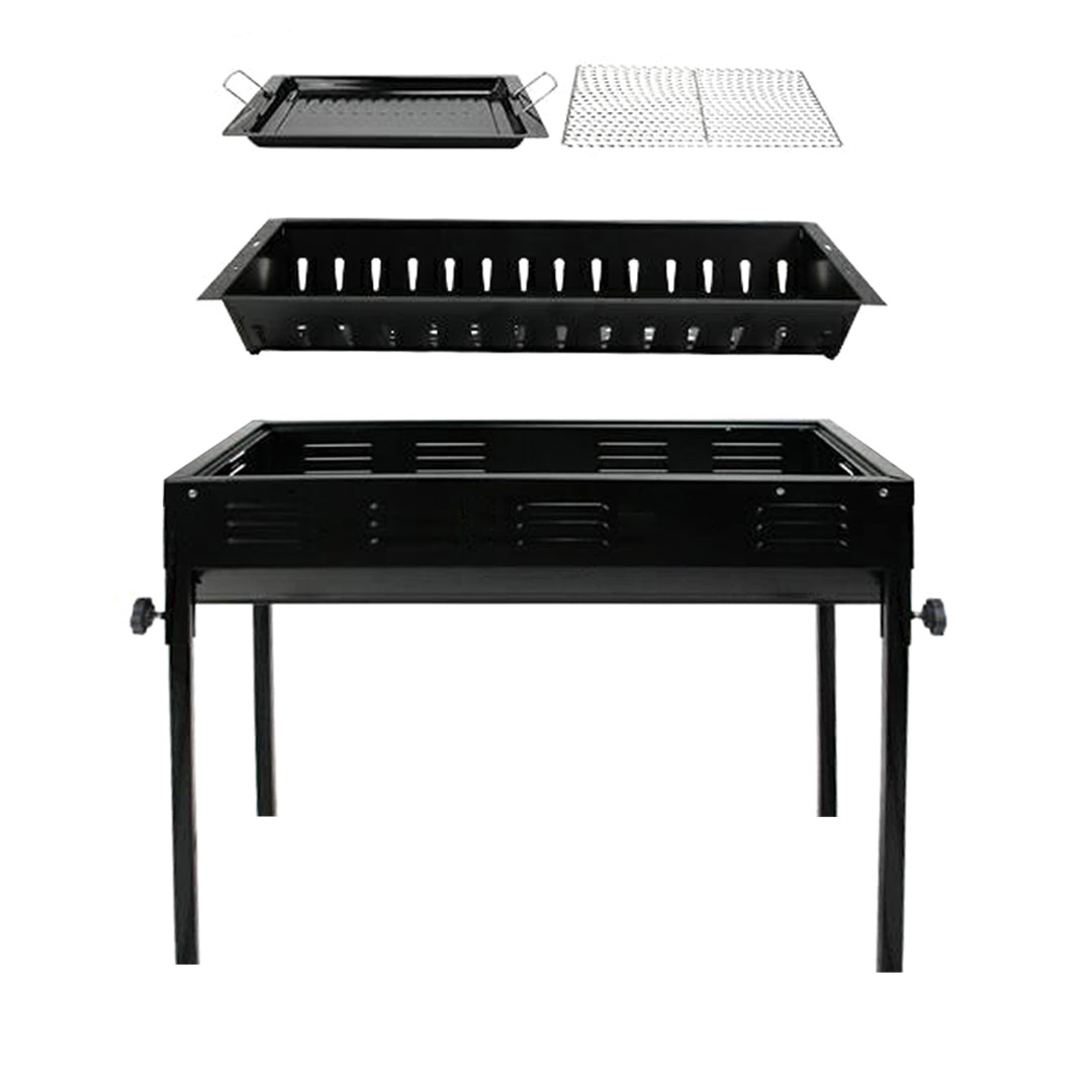 SOGA 66cm Portable Folding Thick Box-Type Charcoal Grill for Outdoor BBQ Camping, Sports & Outdoors, Camping & Hiking, Gas & Fuel Appliances, Portable Stoves, ,  - AU DEPOT 3