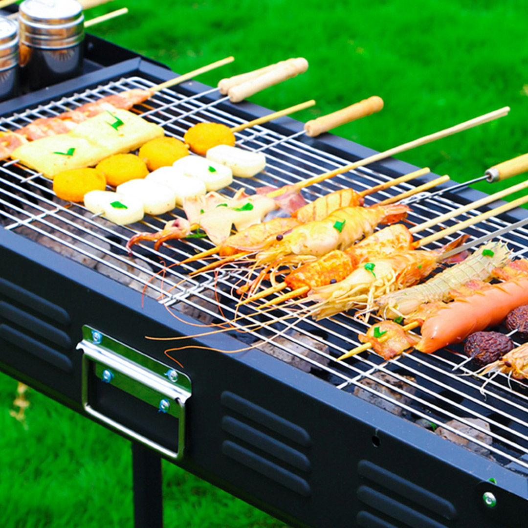 SOGA 66cm Portable Folding Thick Box-Type Charcoal Grill for Outdoor BBQ Camping, Sports & Outdoors, Camping & Hiking, Gas & Fuel Appliances, Portable Stoves, ,  - AU DEPOT 5